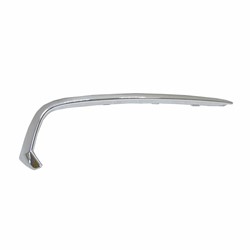 FRONT BUMPER MOULDING, RH (PASSENGER SIDE)- OUTER- W/O A-SPEC- CHROME