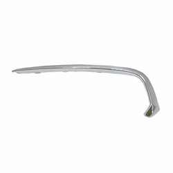 FRONT BUMPER MOULDING, LH (DRIVER SIDE)- OUTER- W/O A-SPEC- CHROME