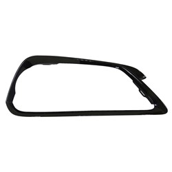 FRONT BUMPER MOULDING, RH (PASSENGER SIDE)- OUTER- W/ A-SPEC- PAINTED BLACK
