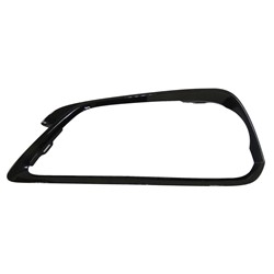 FRONT BUMPER MOULDING, LH (DRIVER SIDE)- OUTER- W/ A-SPEC- PAINTED BLACK