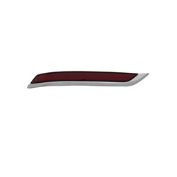 REAR BUMPER REFLECTOR, LH (DRIVER SIDE)- CAPA CERTIFIED