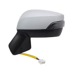 MIRROR ASSEMBLY, LH (DRIVER SIDE)- PTM CAP- POWER- HEATED- SIGNAL- W/ PUDDLE LAMP- W/O BSD