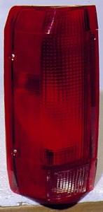 REAR LAMP LENS  LH (DRIVER SIDE)